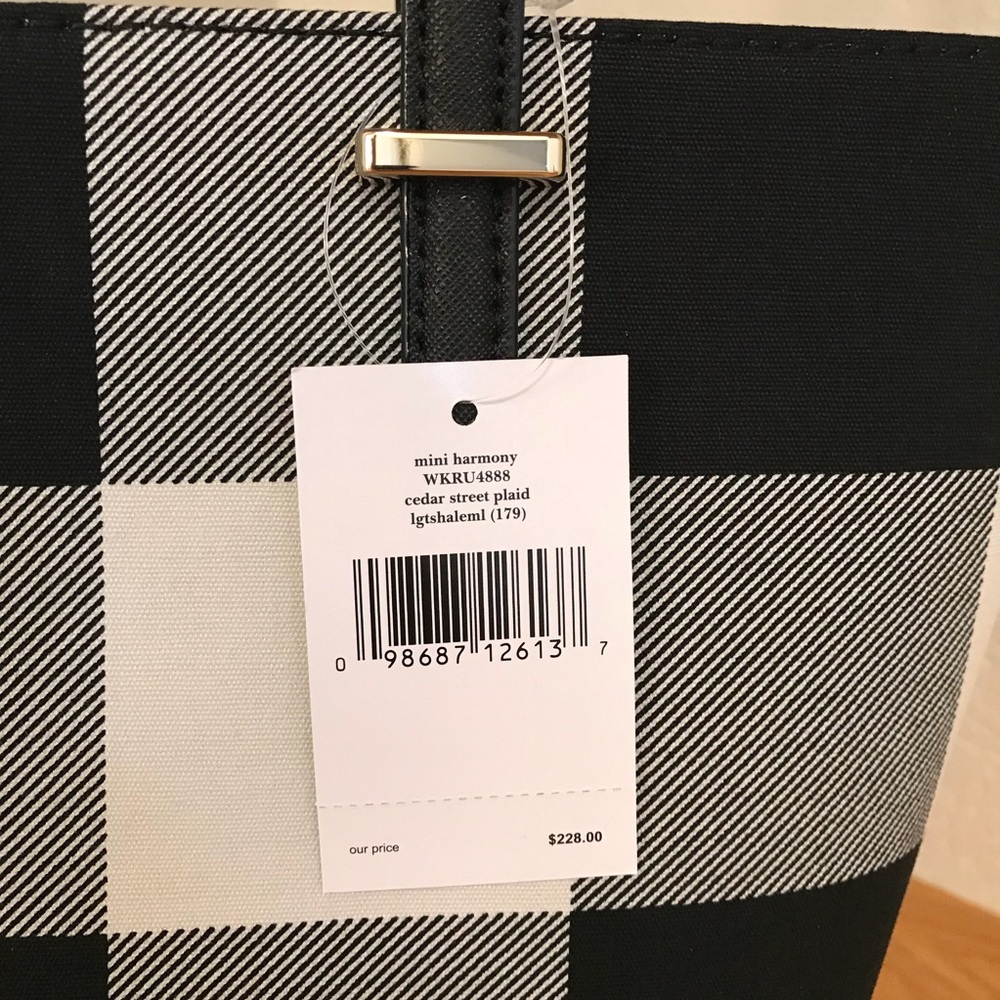 Kate spade Small harmony cedar street plaid bag - Picture 5 of 7